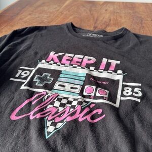 Nintendo Gray Graphic Tee